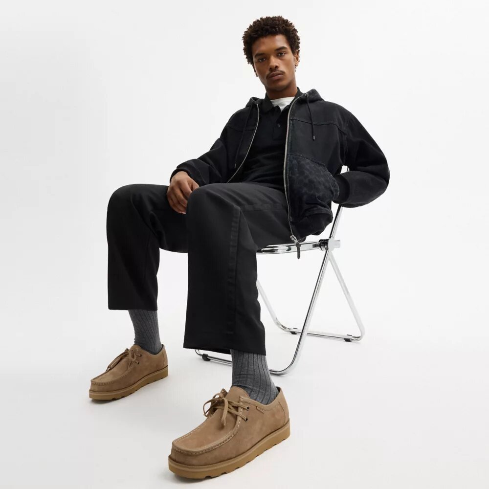 Zapatos chukka con Signature Canvas