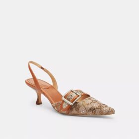 Zapatos destalonados Margot en jacquard cristalino exclusivo
