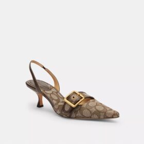 Zapatos destalonados Margot en jacquard exclusivo